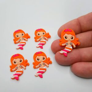 Aplique Sereia Emborrachado Silicone