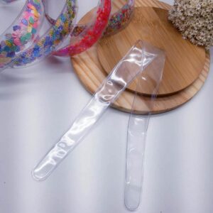 Plástico Selado para confecção tiara transparente Piscina-2Unid