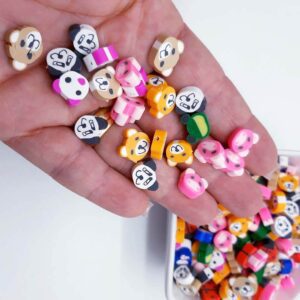 Entremeio de Borracha Fimo Bichinhos-20/40 Unid.