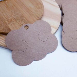 100 Embalagem Nuvem para Bico de Pato e Tic Tac - Kraft