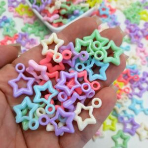 Miçanga Infantil Pingente Estrela Vazado -20 Unidade