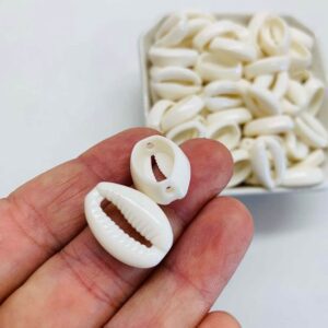 Miçanga Passante Entremeio Búzios 13x20mm