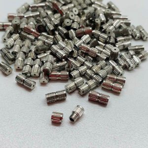 Fecho Rosca para Bijuterias Latão 3,8x8,5mm