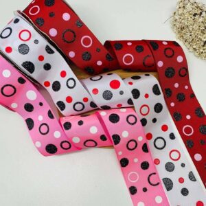 Fita Glitter Progresso Poá nº 9-38mm