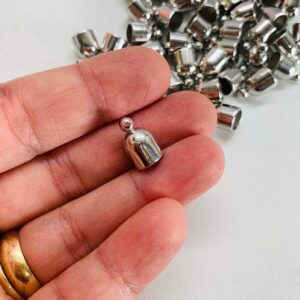 Terminal Colagem para Bijuterias/Artesanato 11x7mm