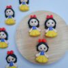 Personagem Princesa Branca de Neve Biscuit -Unid