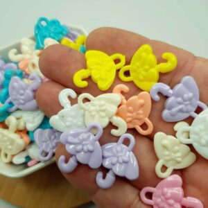 Miçanga Pingente Guarda Chuva Colorida 21x25mm