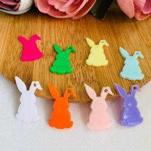 Pingente para pulseiras Coelho da páscoa -6unid