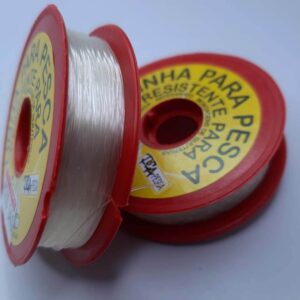 Linha Fio de Nylon 0.40mm - Rolo 100 metros