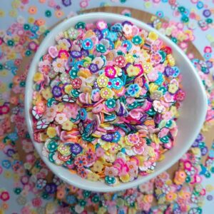 Aplique Fimo Confete Florzinha 15gr