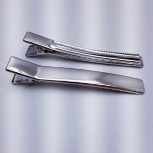 Bico de Pato Curvo C/2 garra Jacaré 8,0cm Presilha -25 unid