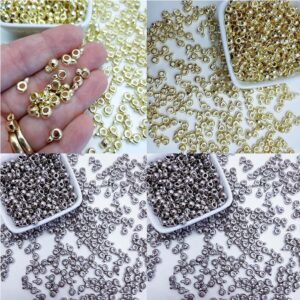 Miçanga Entremeio Canequinha Lisa Ferro 06X8mm