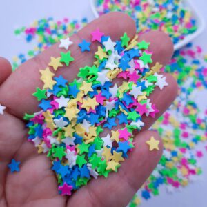 Aplique Confete Estrela Colorido Eva 15gr