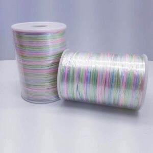 Fio Cordão Cetim Seda Rabo Rato 2mm- Colorido-100 metros