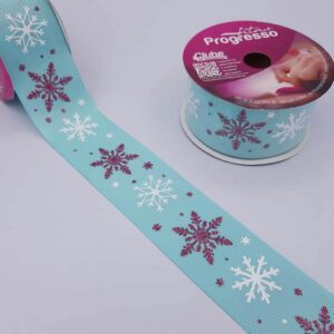 Alternative view of Fita Progresso Floco de Neve Glitter nº 9-38mm