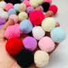 Pompom 30mm cores (3cm)- 50 unidade