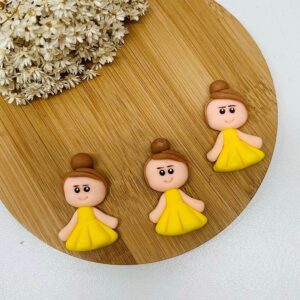 Alternative view of Personagem Princesa Bela Biscuit -Unid