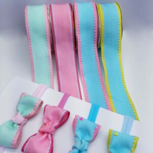 Fita Pespontada com borda Sinimbu 38mm