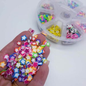 Kit Mini Aplique Fimo Fatiado Aprox. 5.000unid.