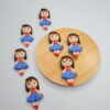 Personagem Mulher Maravilha Biscuit -Unid