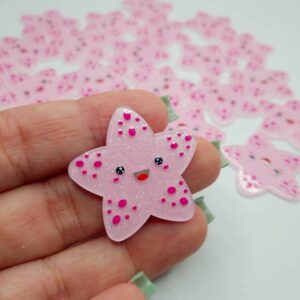 aplique para laço estrela