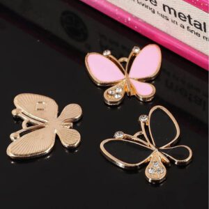 Alternative view of Aplique Borboleta com strass Esmaltada 2unid.