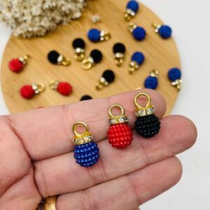 Pingente de Pérola Craquelada 10mm- 10unid